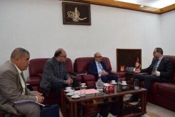 والي القصرين يستقبل المدير العام للديوان الوطني للصناعات التقليدية