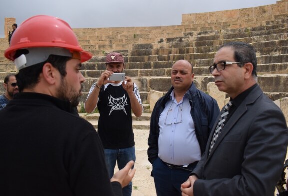 والي القصرين يتفقد سير أشغال تهيئة المسرح الأثري السيليوم