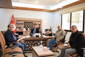 جلسة عمل مع غرفة المخابز